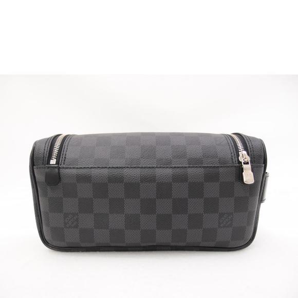 Louis Vuitton Handbags - Louis Vuitton Canvas Clutch Graphite Toiletry Damier Pouch